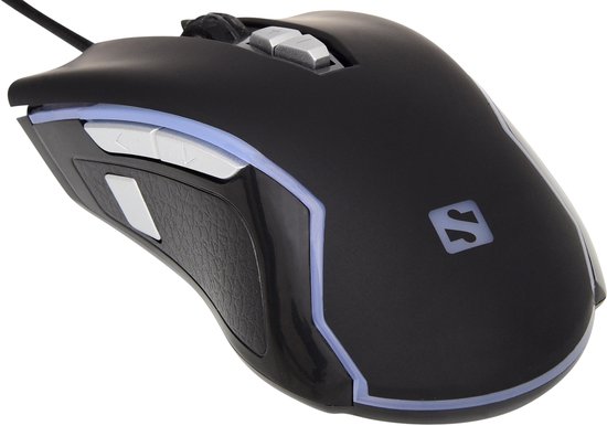 Sandberg - 640-08 Xterminator - Gaming Muis - 10000 DPI