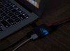 Manhattan USB 2.0-hub 4 poorten Blauw