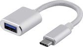 Deltaco USBC-1276 USB-C 3.1 Gen 1 naar USB-A OTG Adapter - 5Gbps Snelheid - Zilver