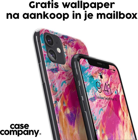 Case Company® - Coque pour iPhone XS - Pastel Echoes - Coque souple pour téléphone - Protection sur tous les côtés et bord d'écran