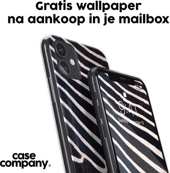 Case Company® - Coque OnePlus Nord N200 5G - Zebra - Coque souple pour téléphone - Protection tous côtés et bord d'écran