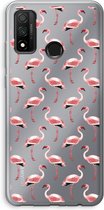 Case Company® - Hoesje geschikt voor Huawei P Smart (2020) hoesje - Flamingo - Soft Cover Telefoonhoesje - Bescherming aan alle Kanten en Schermrand