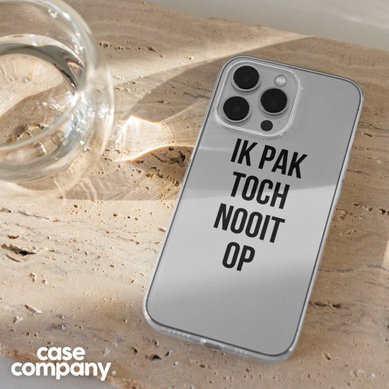 Case Company® - Coque Samsung Galaxy A73 - Je ne décroche jamais - Coque souple pour téléphone - Protection sur tous les côtés et bord de l'écran