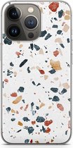 Case Company® - Hoesje geschikt voor iPhone 13 Pro hoesje - Terrazzo N°4 - Soft Cover Telefoonhoesje - Bescherming aan alle Kanten en Schermrand