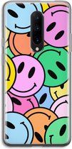 Case Company® - Hoesje geschikt voor OnePlus 7 Pro hoesje - Smiley N°1 - Soft Cover Telefoonhoesje - Bescherming aan alle Kanten en Schermrand