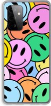 Case Company® - Hoesje geschikt voor Samsung Galaxy A72 hoesje - Smiley N°1 - Soft Cover Telefoonhoesje - Bescherming aan alle Kanten en Schermrand