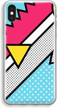 Case Company® - Hoesje geschikt voor iPhone XS hoesje - Pop Art #3 - Soft Cover Telefoonhoesje - Bescherming aan alle Kanten en Schermrand