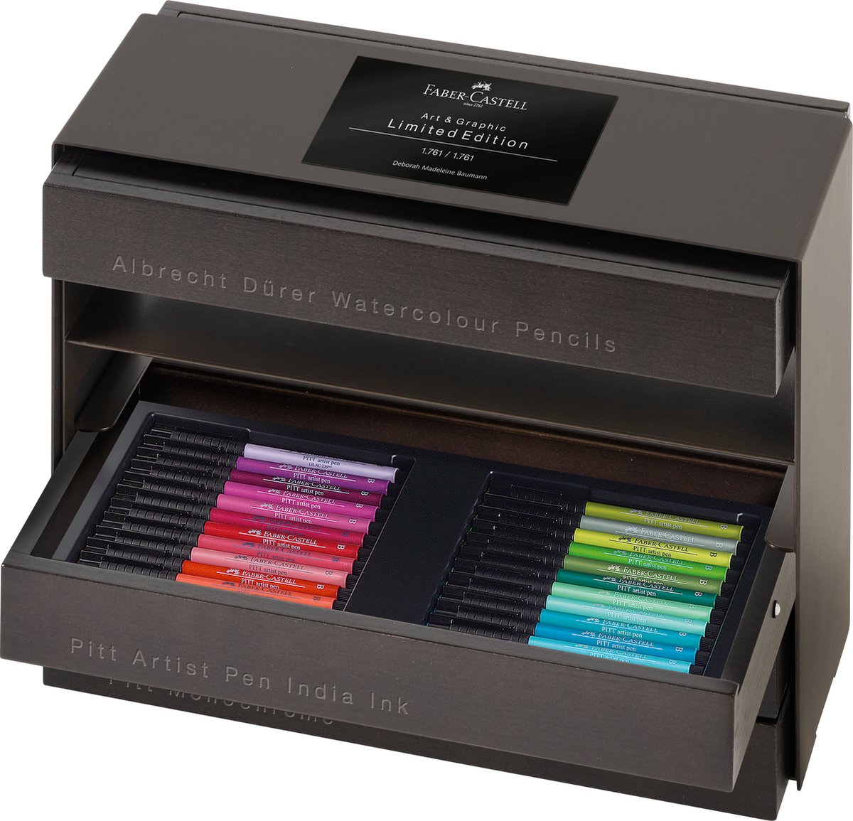 Faber-Castell Art & Graphic – Limited edition – houten kist met lades – FC-110052