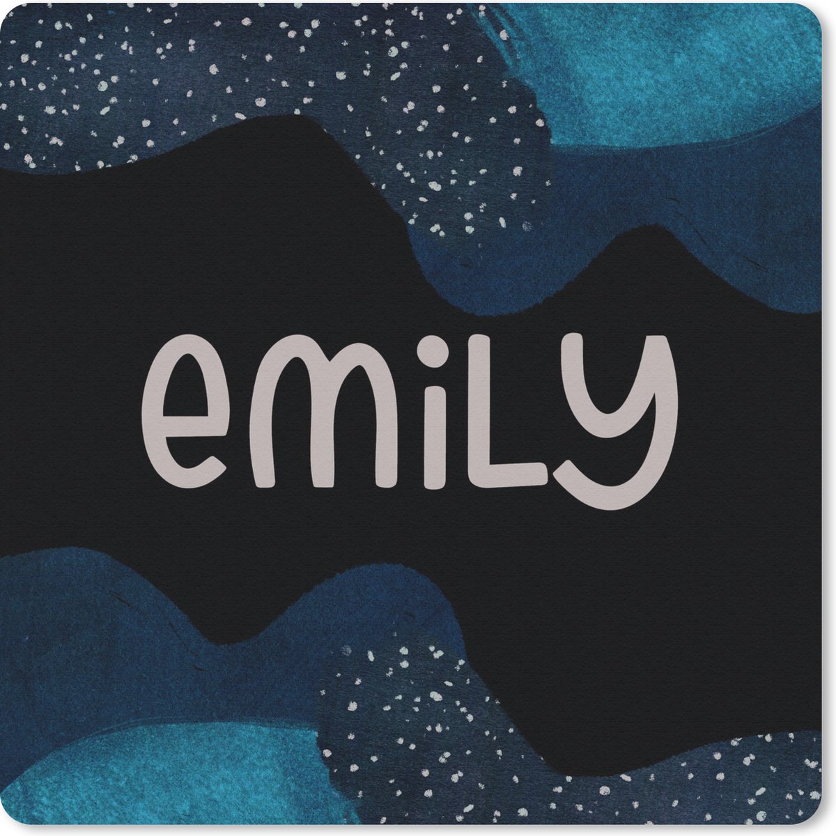 Muismat 30x30 cm - Mousepad Emily - Pastel - Meisje - Muismatten
