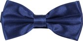 Suitable - Strik Polyester Navy Donkerblauw - One Size - - Heren - Gala Vlinderstrik / Vlinderdas