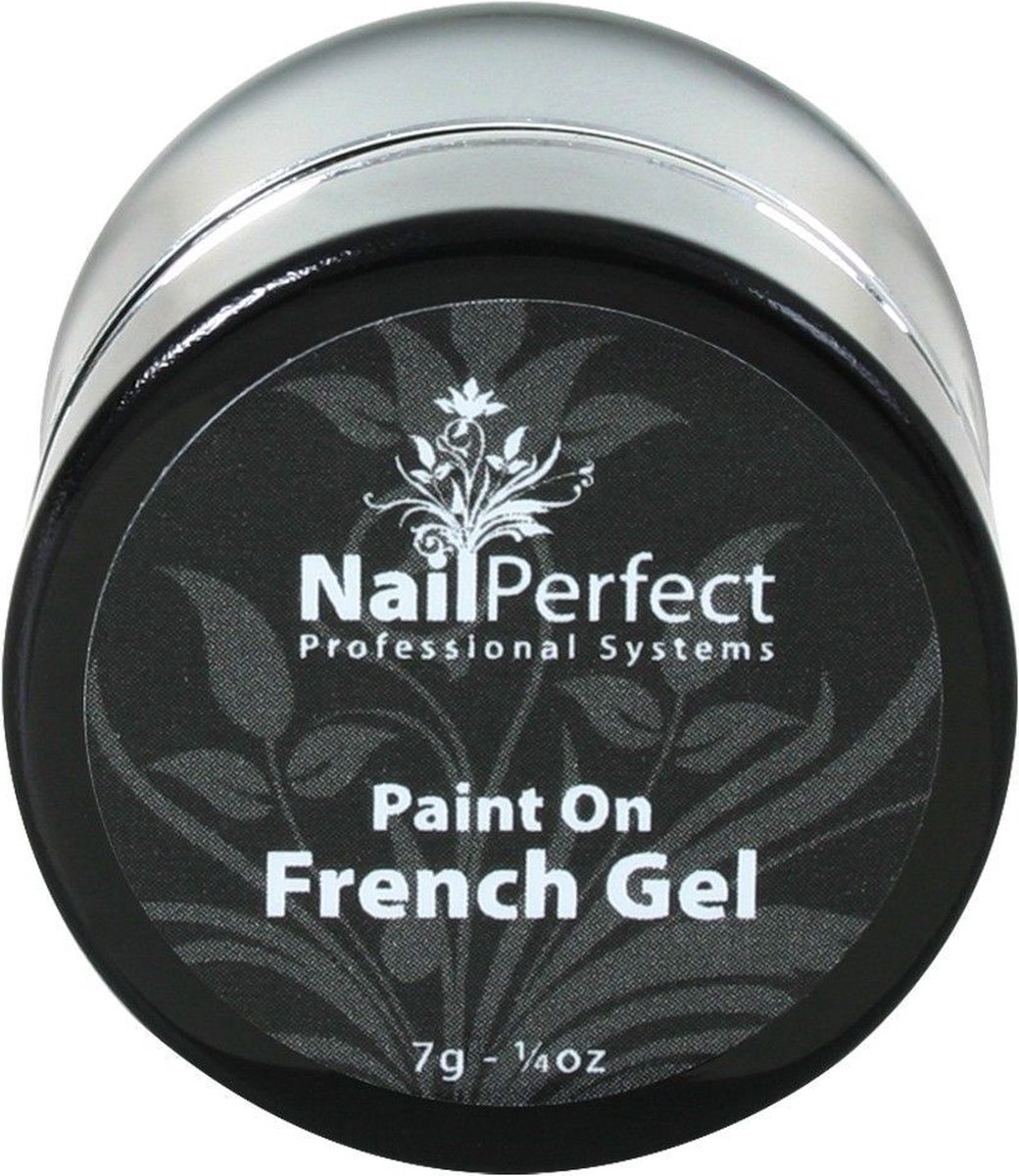 NailPerfect Paint On French Gel (white) - 7gr