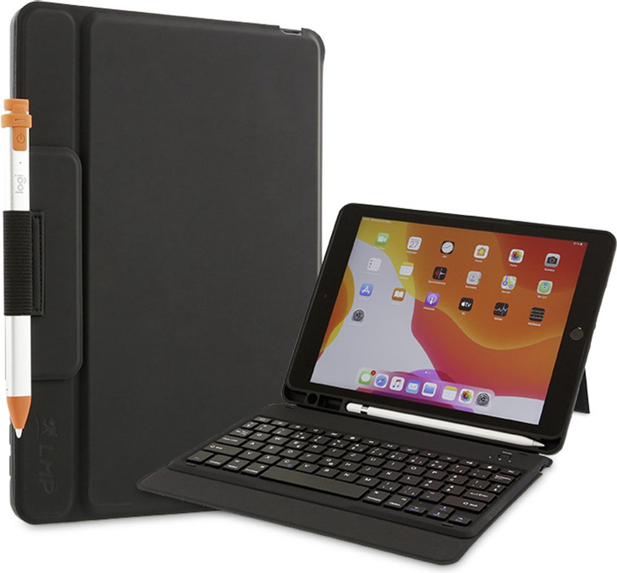 LMP Keyboard Protect Case for Apple iPad 10.2 (2019 / 2020 / 2021) - Zwart