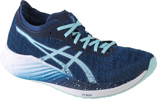 ASICS Magic Speed Dames Sportschoenen Hardlopen Weg donkerblauw bol