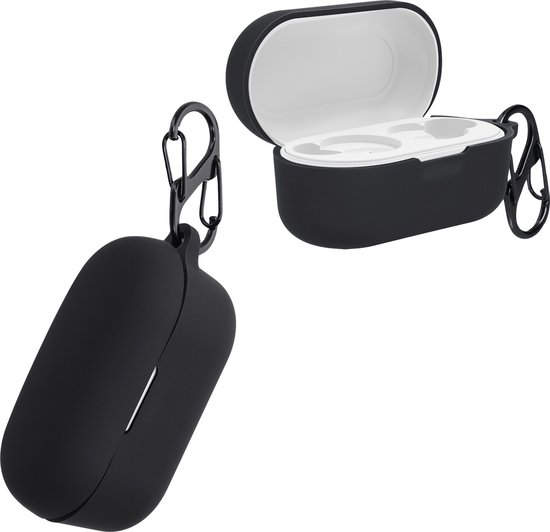Kwmobile Case Compatibel Met JBL Live Pro Plus - Hoesje Voor Oordopjes In Zwart