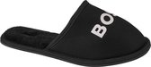 BOSS Logo Slippers J29312-09B, voor een jongen, Zwart, Pantoffels, maat: 40