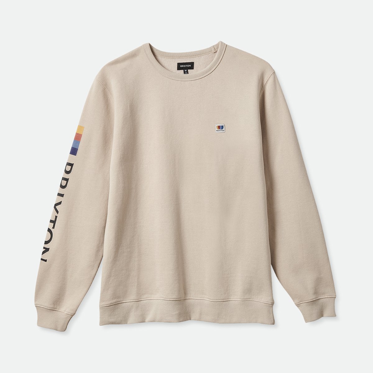 Brixton ALTON CREW Heren Trui Beige