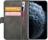 Mobilize Classic Gelly Wallet Telefoonhoesje geschikt voor Apple iPhone 11 Pro Hoesje Bookcase Portemonnee - Zwart