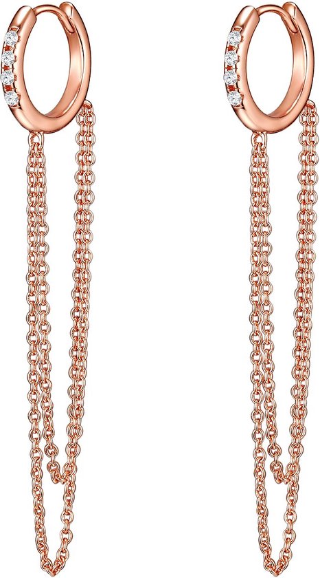 Glanzstücke München - Boucles d'oreilles femme - Rosé
