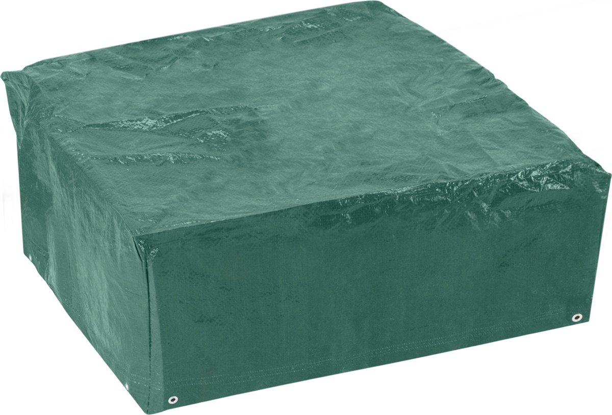PrimeMatik - Waterdichte beschermhoes voor vierkante tafel 130x80x130cm