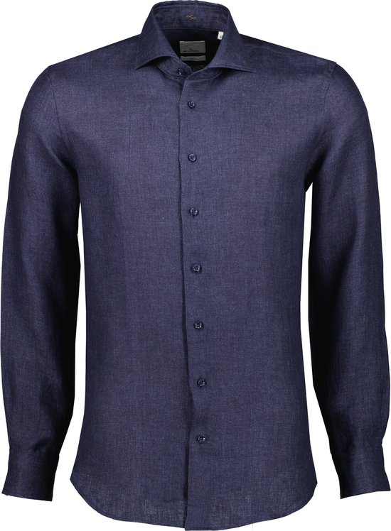 Jac Hensen Premium Overhemd - Slim Fit -blauw - S