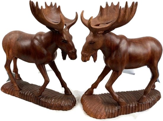 Plateau/bol en bois sculpté à la main de la tribu Mentawai