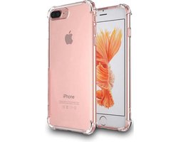Smartphonica Telefoonhoesje Geschikt voor iPhone 7/8 Plus transparant hoesje flexibel met stootrand geschikt voor Apple iPhone 7 Plus;Apple iPhone 8 Plus
