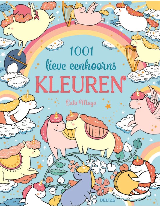 1001 lieve eenhoorns kleuren