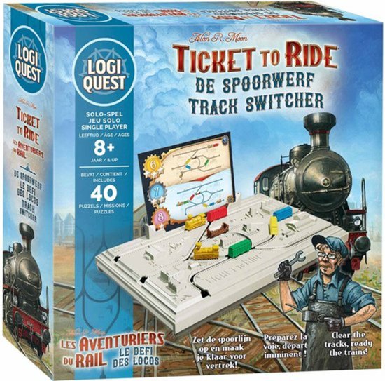 Logiquest Ticket to Ride - De Spoorwerf - Breinbreker