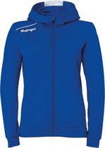 Kempa Player Hood Jacket Dames Royal-Wit Maat S