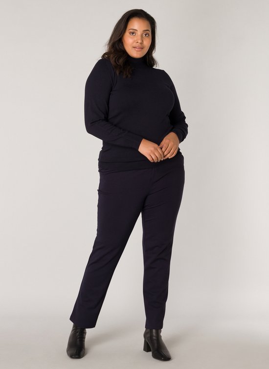 BASE LEVEL CURVY Aria Tuniek - Dark Blue - maat X-0(44)