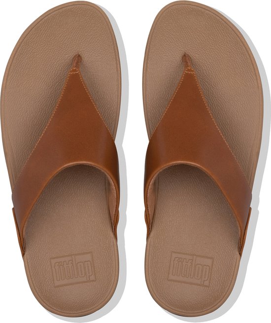 FitFlop™ Tige en cuir Lulu Marron - Taille 40