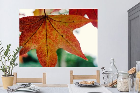 Stickers Stickers muraux - Automne - Rural - Feuilles - Saisons - Rural - 120x90 cm - Feuille adhésive