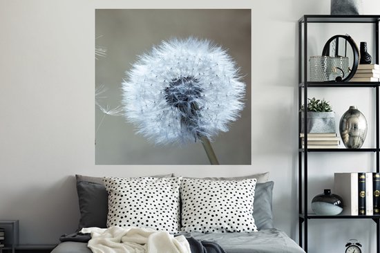Stickers muraux - Pissenlit - Bloem - Plante - 120x120 cm - Feuille adhésive XXL