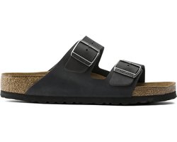 Birkenstock - Arizona Soft Footbed Zwart - Maat 40