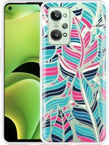 Realme GT2 Hoesje Design Feathers - Designed by Cazy