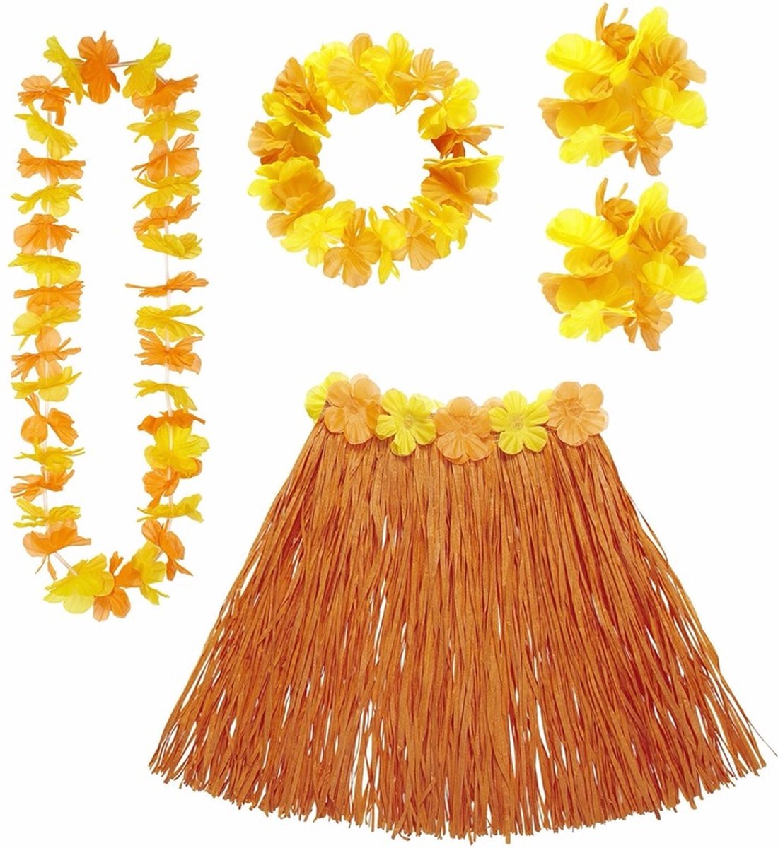 50 Pcs Couronne Banquet Dames Guirlande Fleurs D'Hawaï Décorations