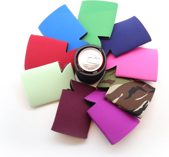 Koel houder voor 33cl blikjes. koel houd hoesjes, willekeurige kleuren, set van 2 stuks van KOEL — afbeelding 3