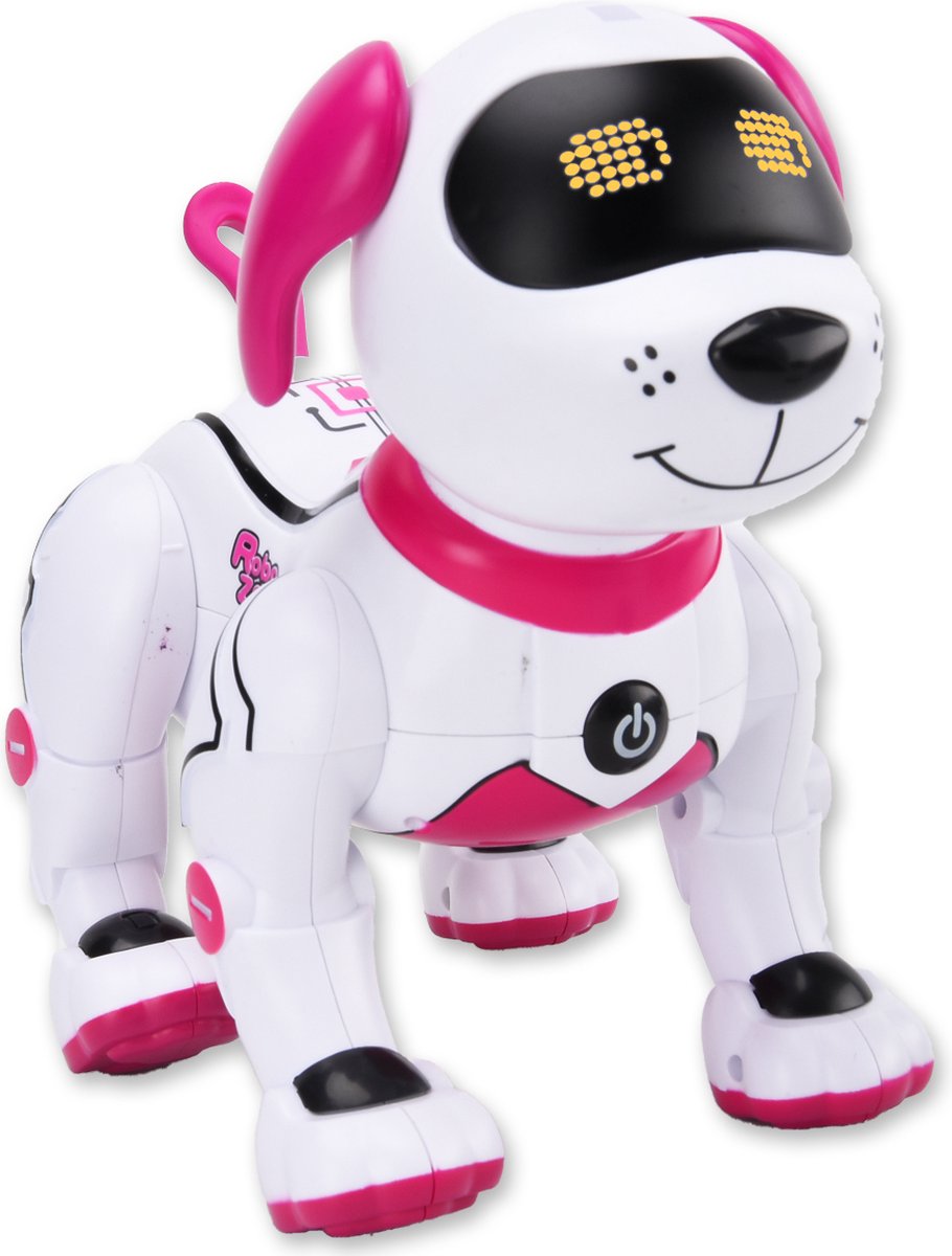 Gear2Play Robot chien jouet interactif télécommandé Robo Max