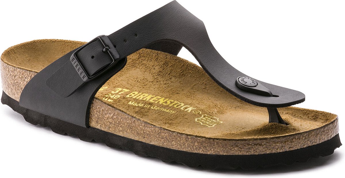 Birkenstock Gizeh Dames Slippers Regular fit - Black - Maat 42 - Birkenstock