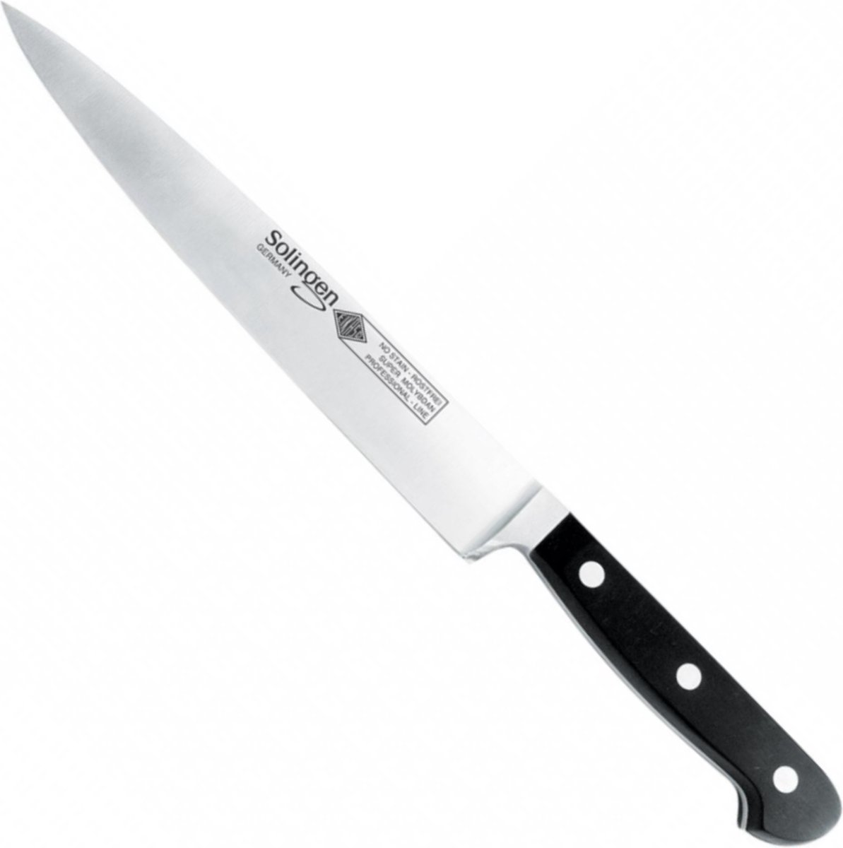 Eikaso Solingen 21 cm Professioneel Vleesmes – Stijf RVS Lemmet – Ergonomisch Handvat