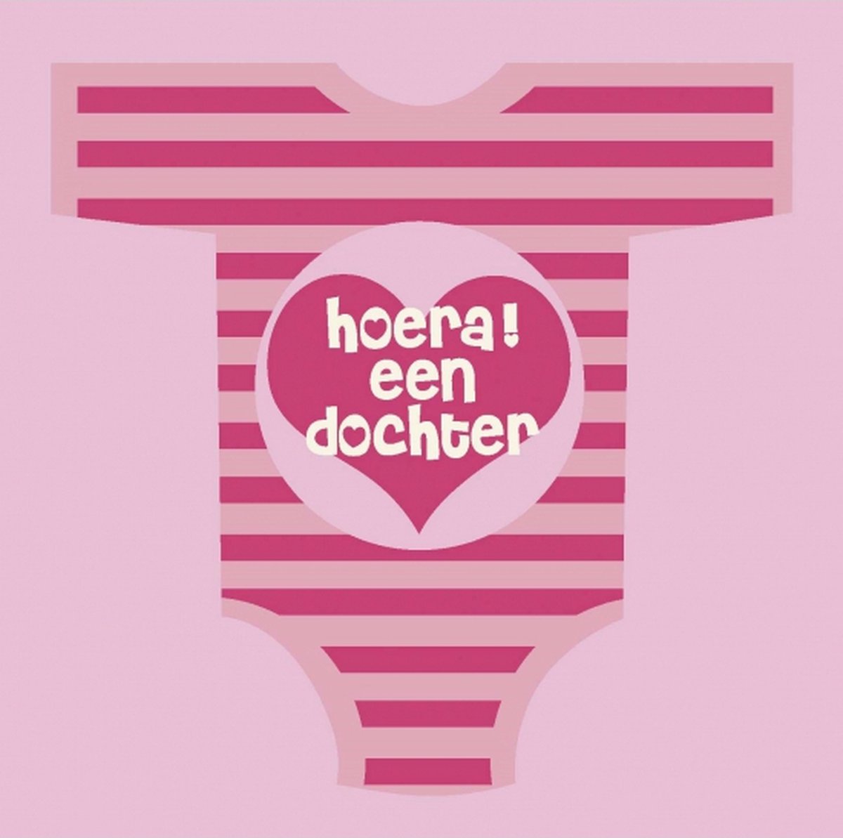 Geboorte meisje servetten romper