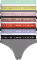 Calvin Klein - Dames - 7-Pack String - Meerkleurig - L