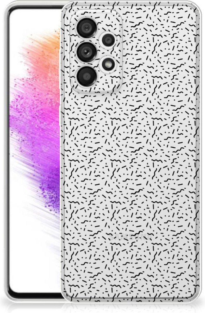Samsung Galaxy A73 5G TPU bumper Stripes Dots