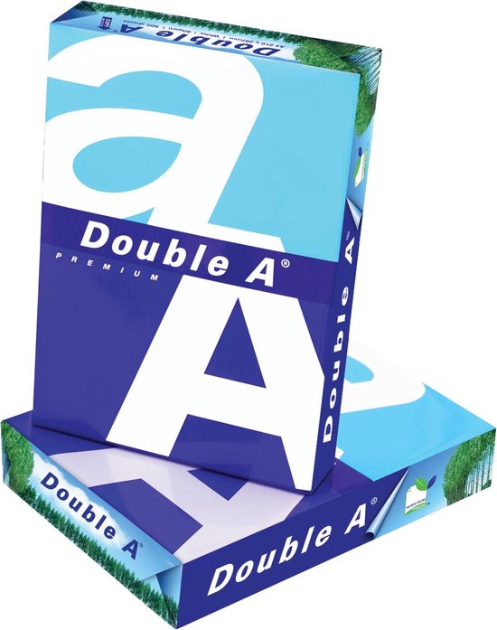 Double A printpapier - A4 - 1 DOOS - 5 pakken x 500 vel
