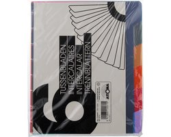 Atoma | Notebook Systeem | Tussenbladen | Tabs | Polypropylen | A5