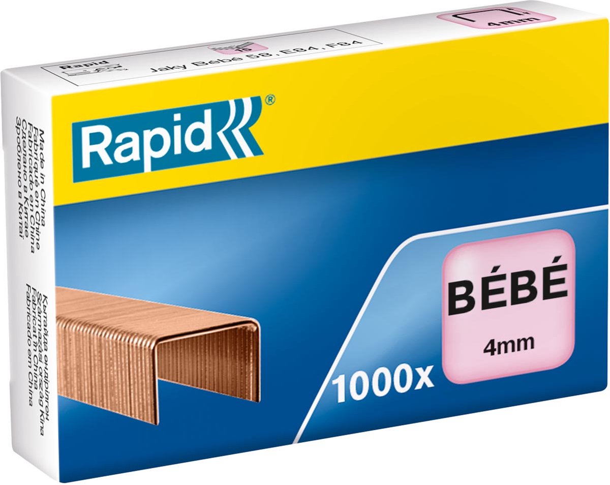 Rapid - Nieten Typ Bbe -  4 mm 4x1000 11974600