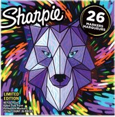 Stylo feutre sharpie bigpack wolf ass