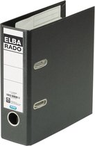 Elba Rado Plast ordner voor ft A5 staand, zwart, rug van 7,5 cm 50 stuks