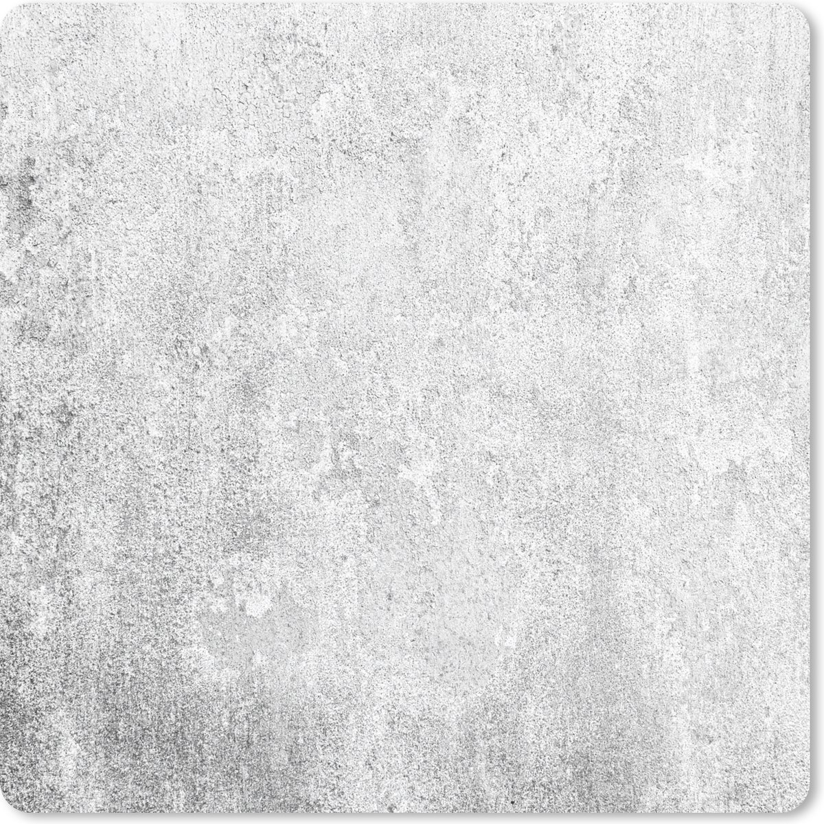 Muismat XXL 50x50 cm - Bureau onderlegger - Bureau mat Beton - Grijs - Muur - Bureaumat - Gaming mousepad xl - Bureaulegger groot - Computer deskmat