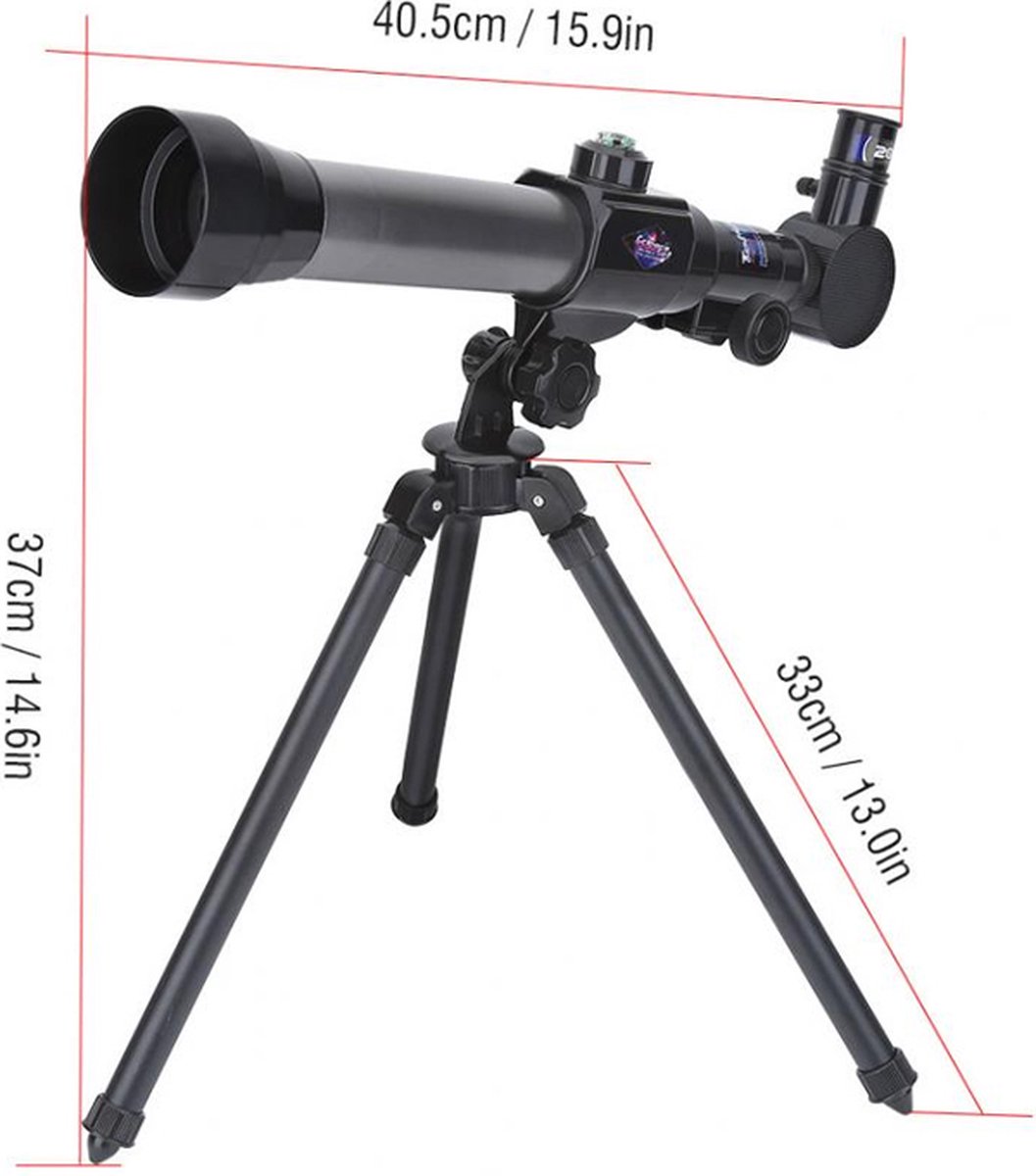 Télescope Astronomique Enfant 20X-30X-40X Astronomique Télescope